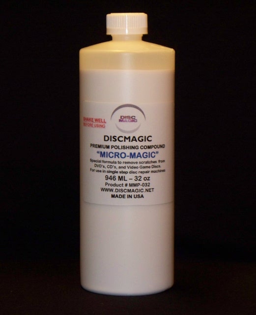 "Micro Magic" Premium Polishing Compound for use in Disc-Go Tech 32oz Bottle