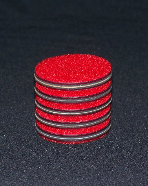 ELM ECO Sanding Disc Red 10 Pack Single Side
