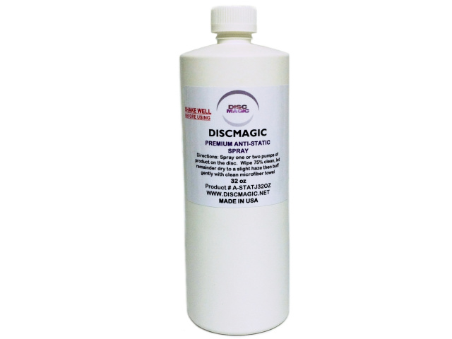 Anti-Static Spray Cleaner for discs 32oz refill